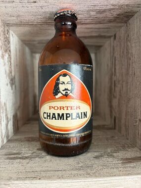 Porter Champlain Empty Beer Bottle Vintage
